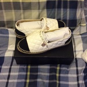 Women's Chanel Lambskin Espadrilles